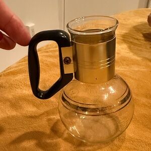 Silex 5” Glass Coffee Carafe with Black Handle